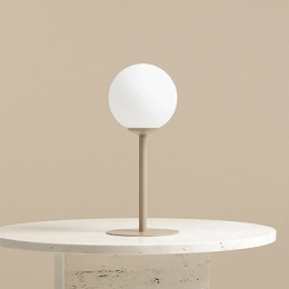 Lampada da tavolo beige PINNE TABLE BEIGE, collezione limitata Artera Colours