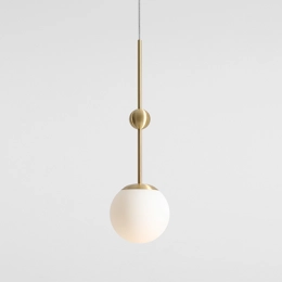 Elegante lampada a sospensione in ottone MAE 1 BRASS