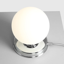 Lampada da notte BALL TABLE SMALL CHROME