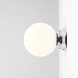 Applique BALL 1 WALL CHROME (14cm)