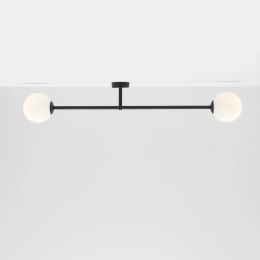 Plafon minimalista da parete o soffitto ARIA WALL LONG BLACK (limited collection Artera x Ardant)