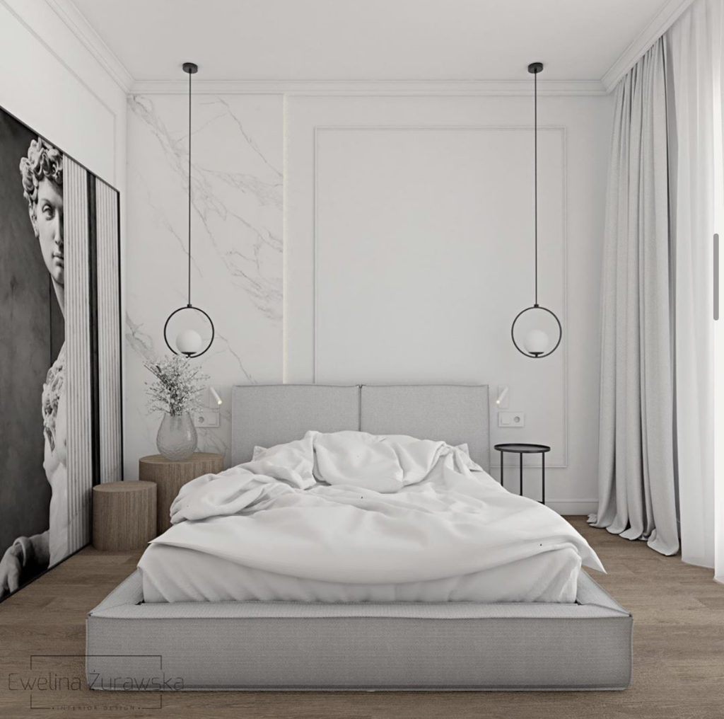 MAŁA SYPIALNIA - JAK POWIĘKSZYĆ JĄ WIZUALNIE ZA POMOCĄ OŚWIETLENIA?